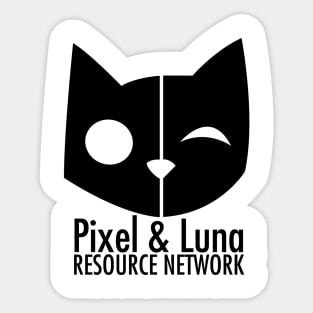 The Pixel and Luna Resource Network Sticker